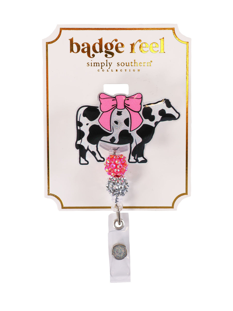 FINAL SALE - Simply Southern - Badge Reel - ASST 2024