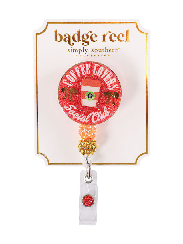 FINAL SALE - Simply Southern - Badge Reel - ASST 2024