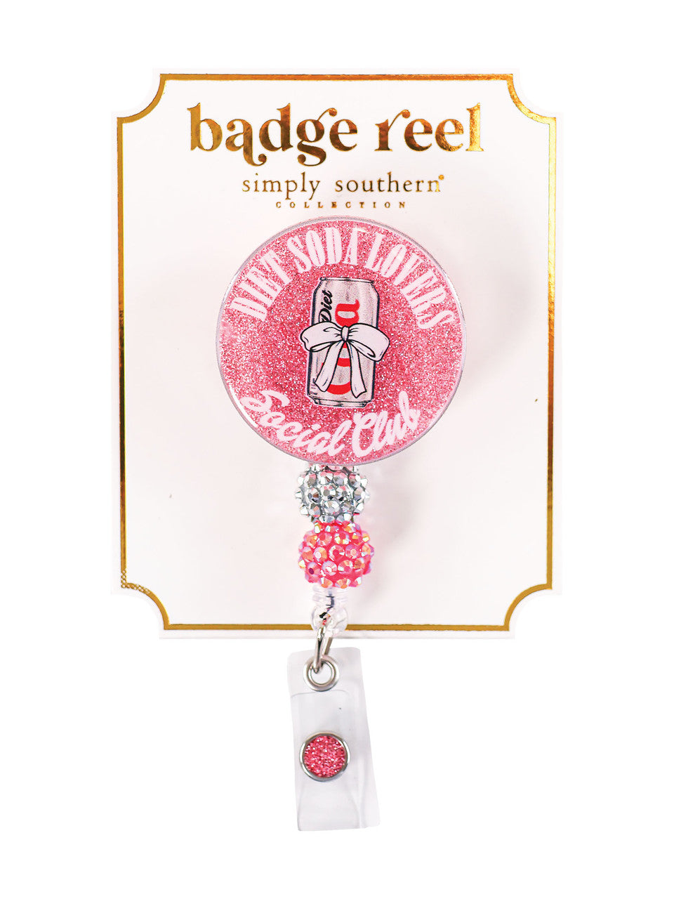 FINAL SALE - Simply Southern - Badge Reel - ASST 2024