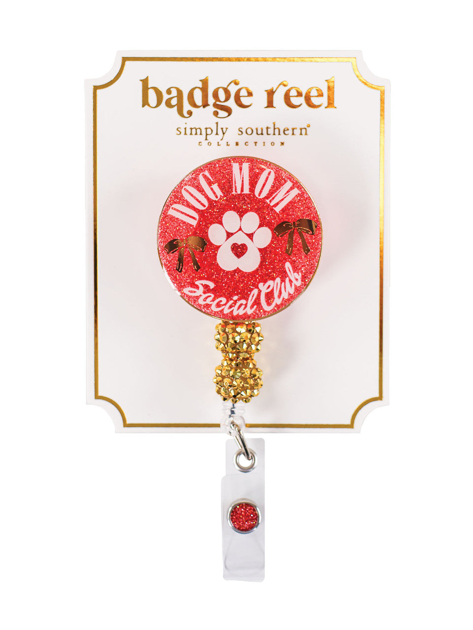 FINAL SALE - Simply Southern - Badge Reel - ASST 2024