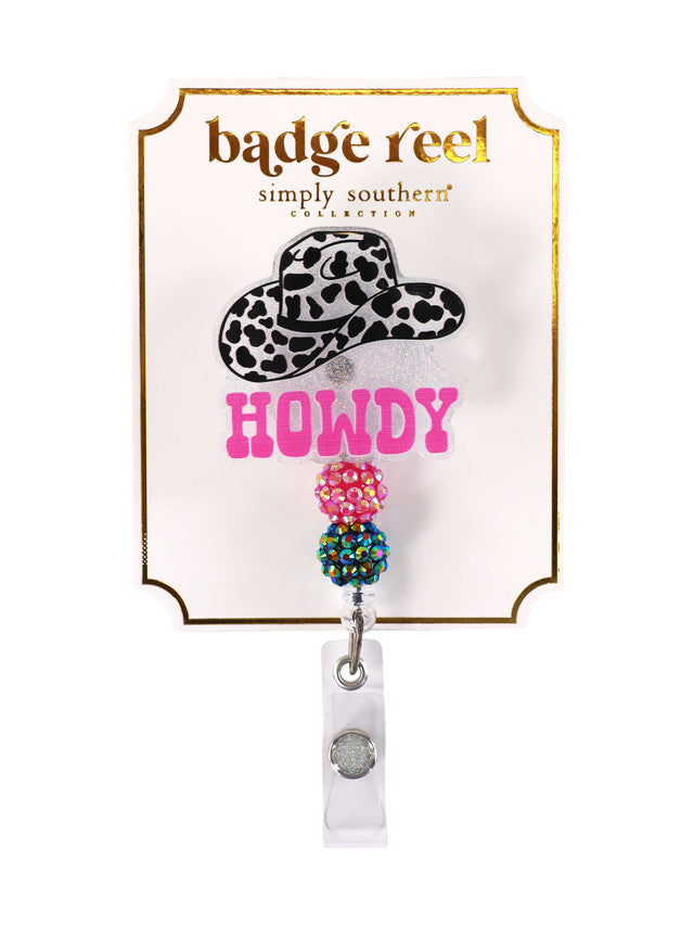 FINAL SALE - Simply Southern - Badge Reel - ASST 2024