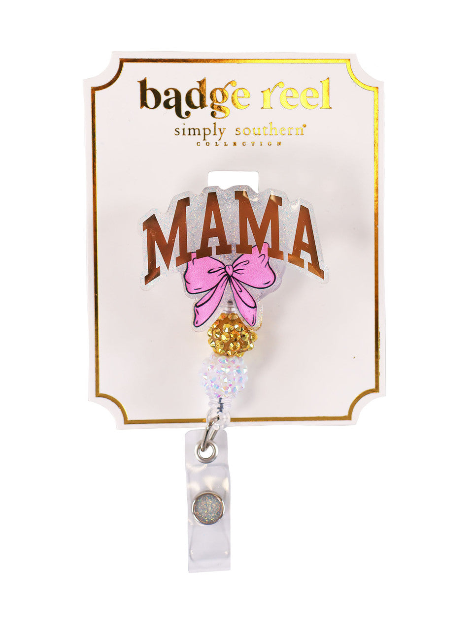 FINAL SALE - Simply Southern - Badge Reel - ASST 2024