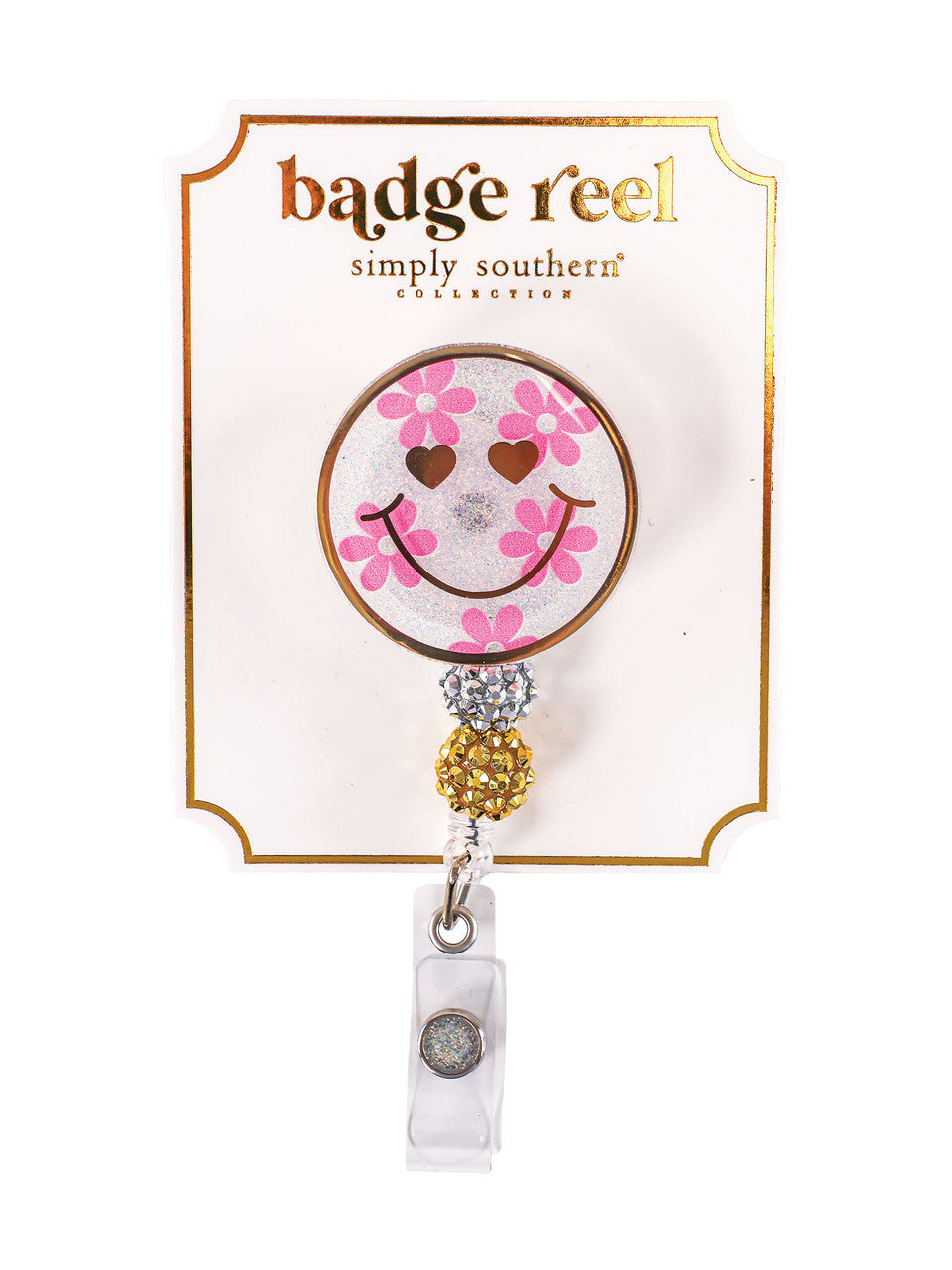 FINAL SALE - Simply Southern - Badge Reel - ASST 2024