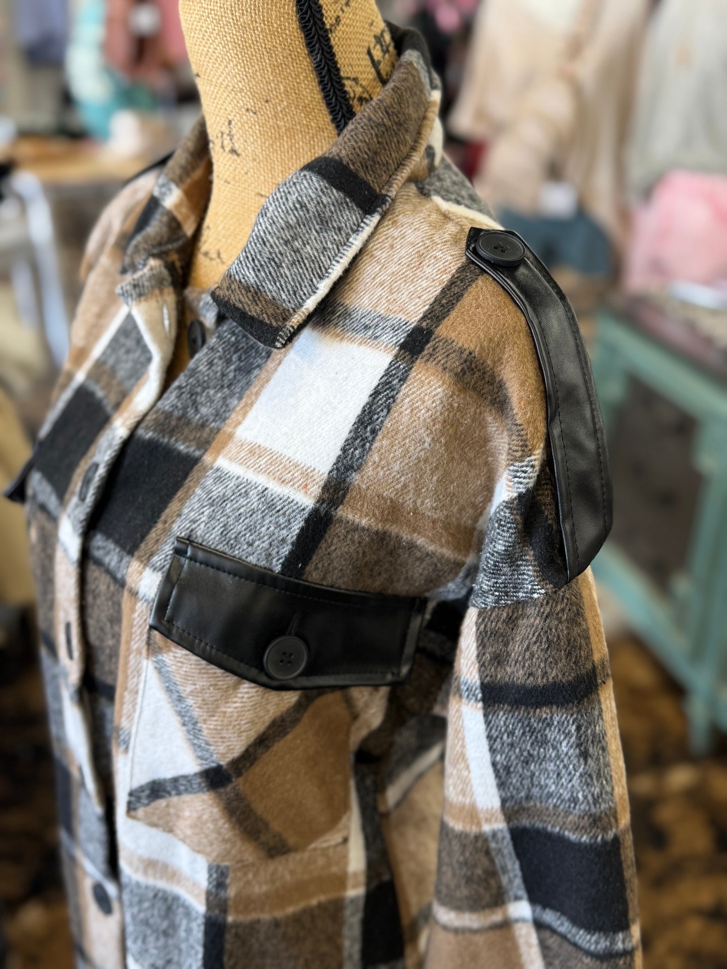 The Linnie Shacket - Brown