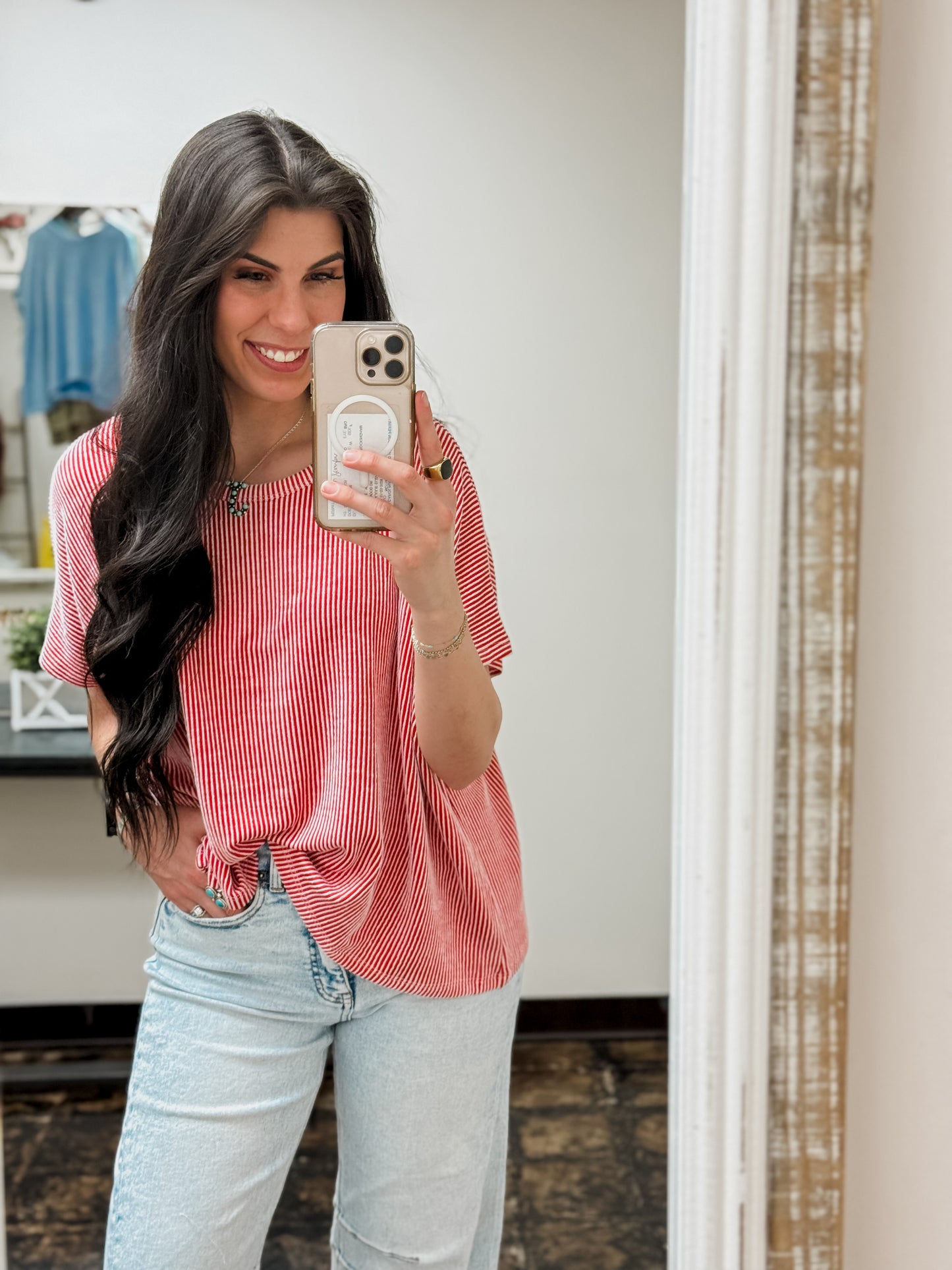 The Jayla Top - Ruby