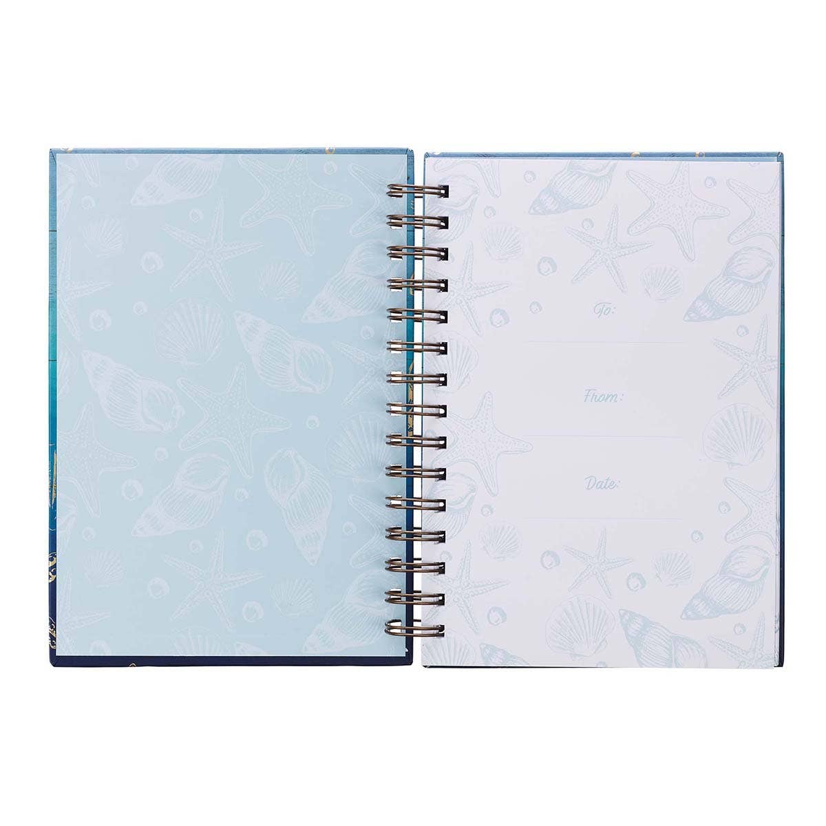 Be Still & Know Coastal Psalms 46:10 Wirebound Journal