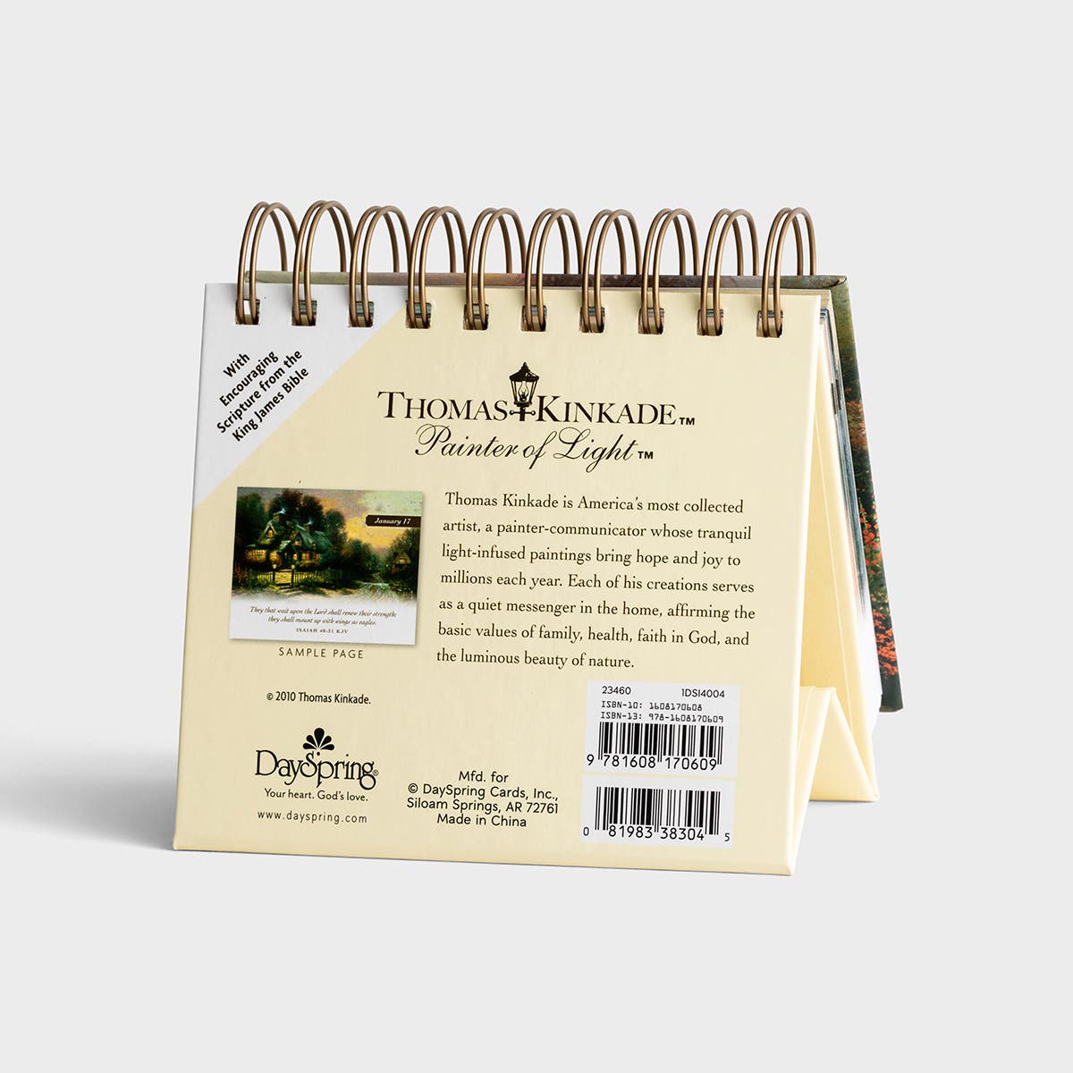 Thomas Kinkade- Painter of Light - 365 Day Perpetual Calendar