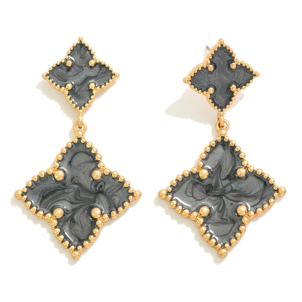 The Bria Earrings - Black