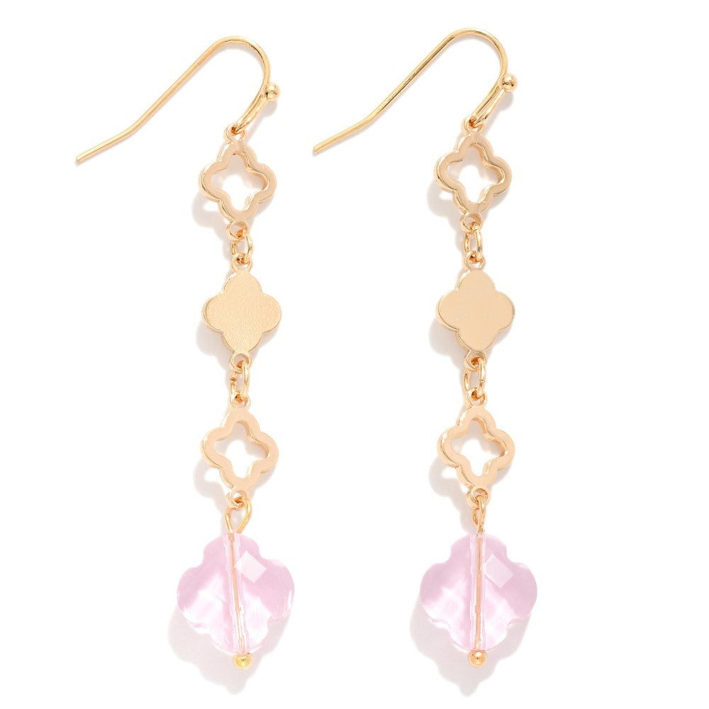 The Kora Earrings - Pink