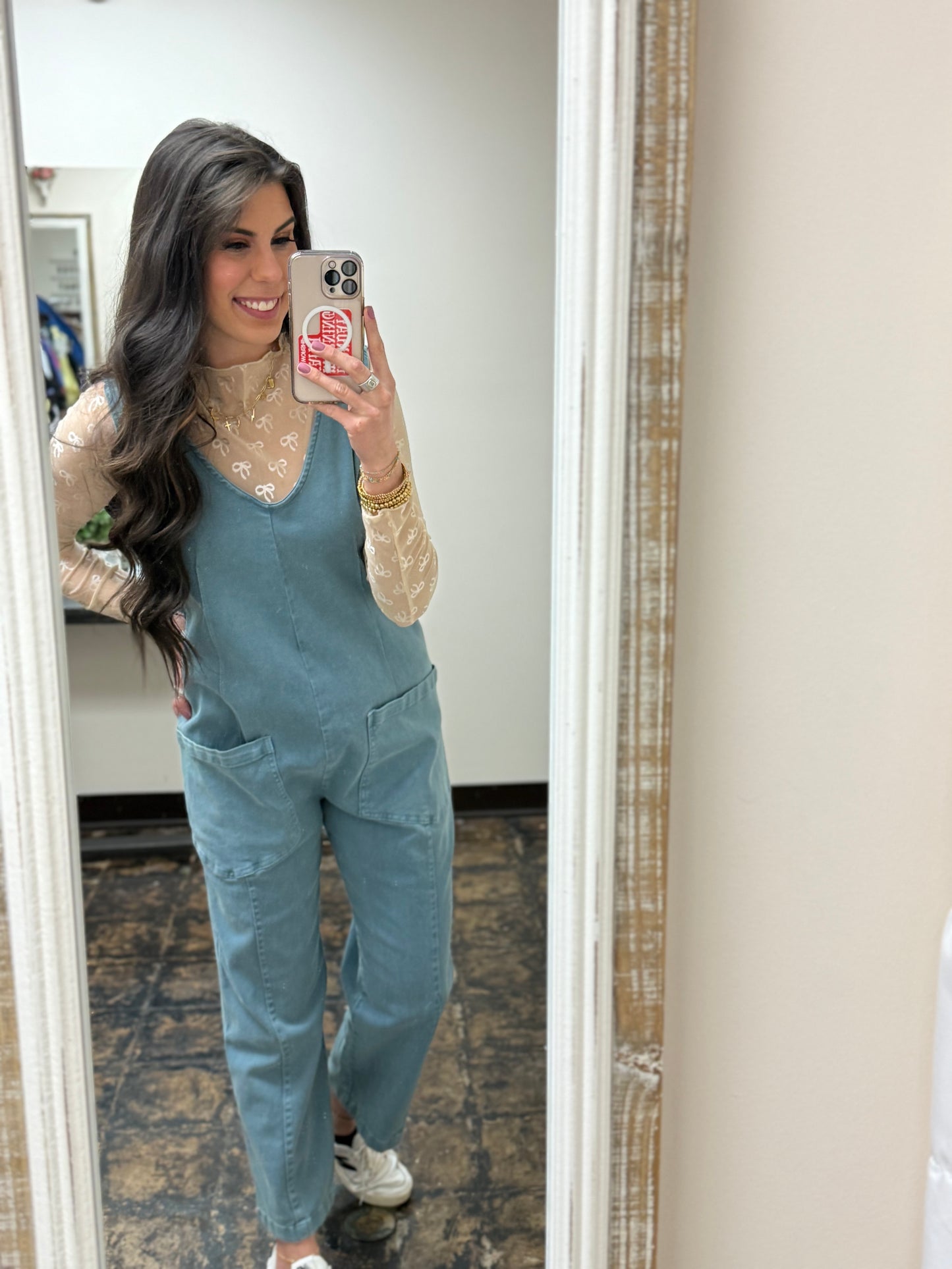 The Macklyn Jumpsuit - Teal