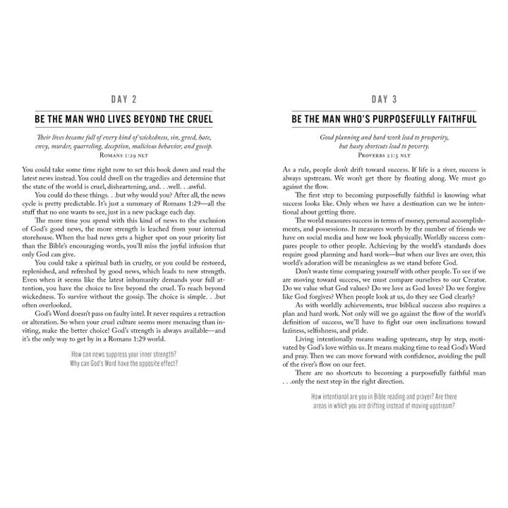Faithful Man Devotional