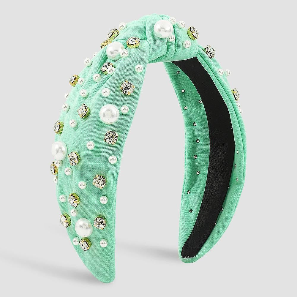 The Jocelyn Headband - Mint