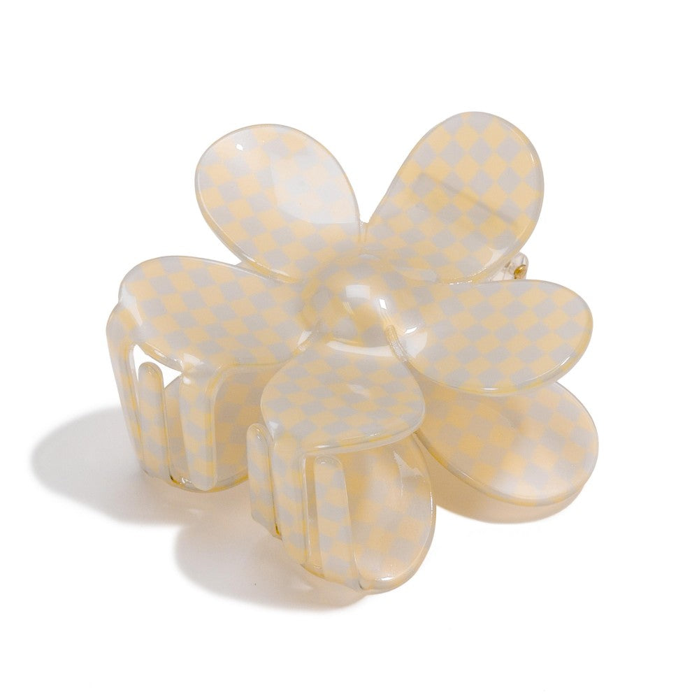 The Harper Claw Clip - Yellow