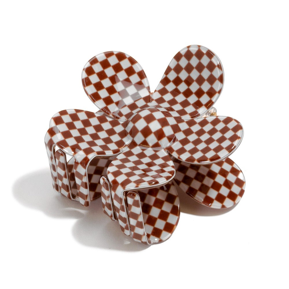 The Harper Claw Clip - Brown