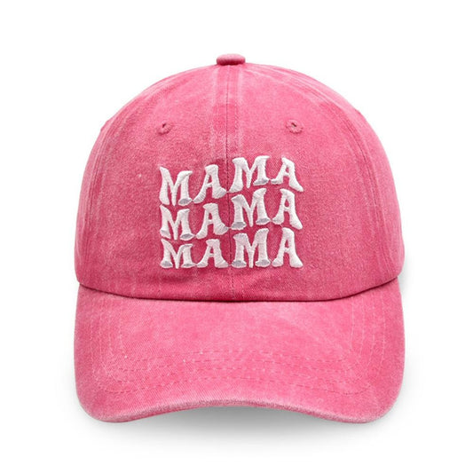 The Mama Stacked Hat - Magenta