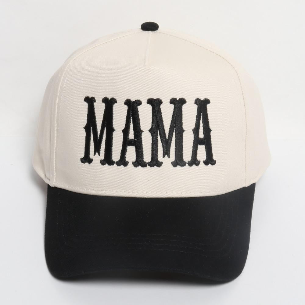 The Mama Western Trucker Hat - Black