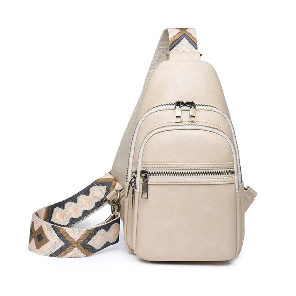 The Jaslene Sling Bag - Cream