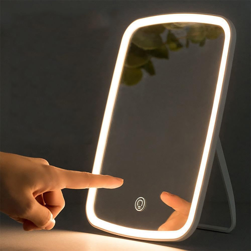 The Lighted LED Travel Mirror