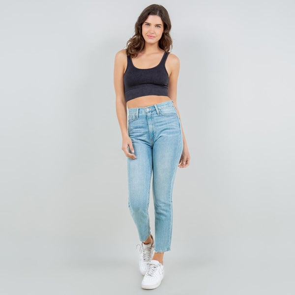 The Elaine Cropped Brami - Black