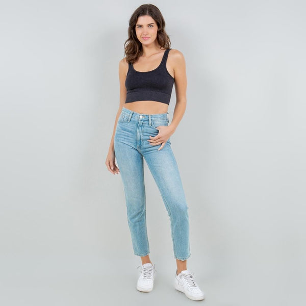 The Elaine Cropped Brami - Black