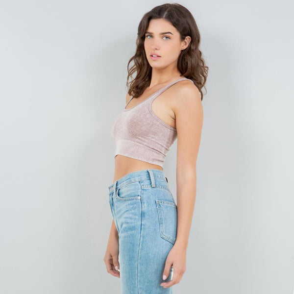 The Elaine Cropped Brami - Mocha