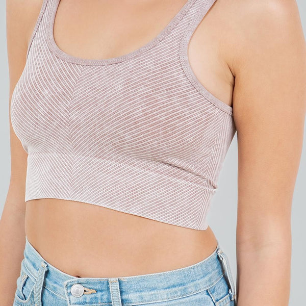 The Elaine Cropped Brami - Mocha