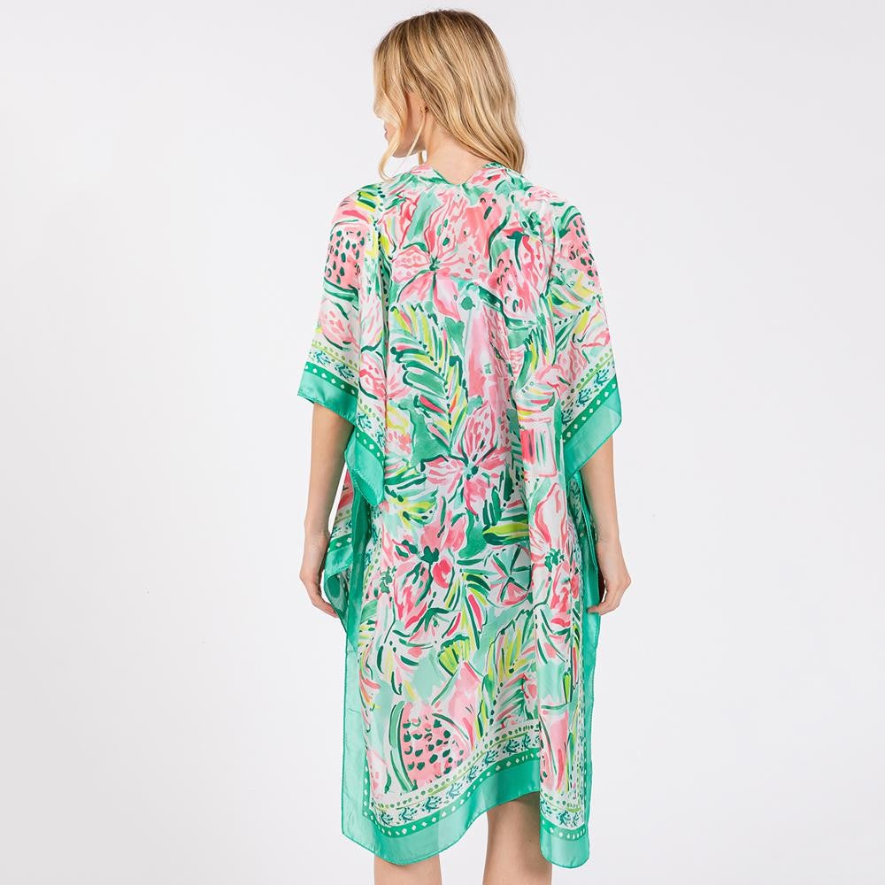 FINAL SALE - The Joleen Kimono - Green