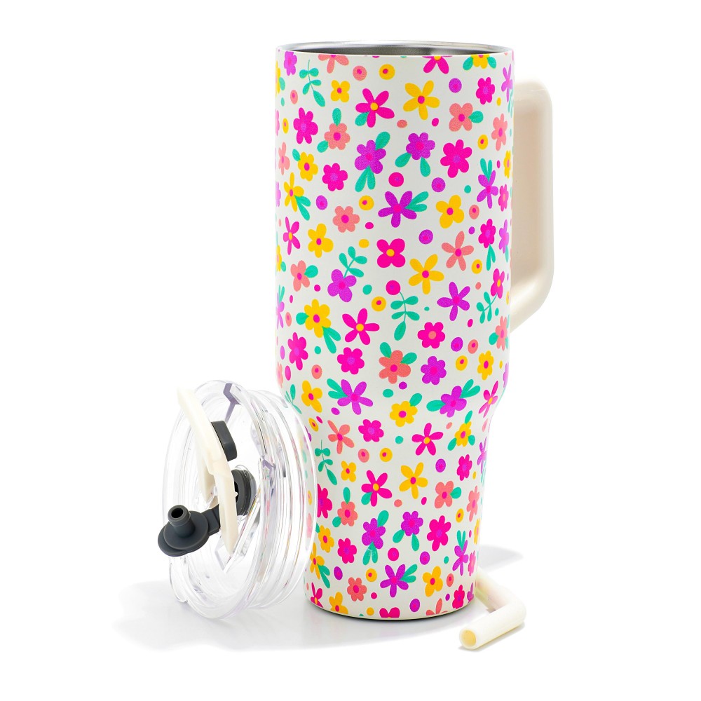 The Flower Power 40oz Tumbler