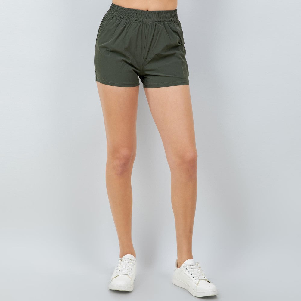 FINAL SALE - The Miranda Running Shorts - Olive