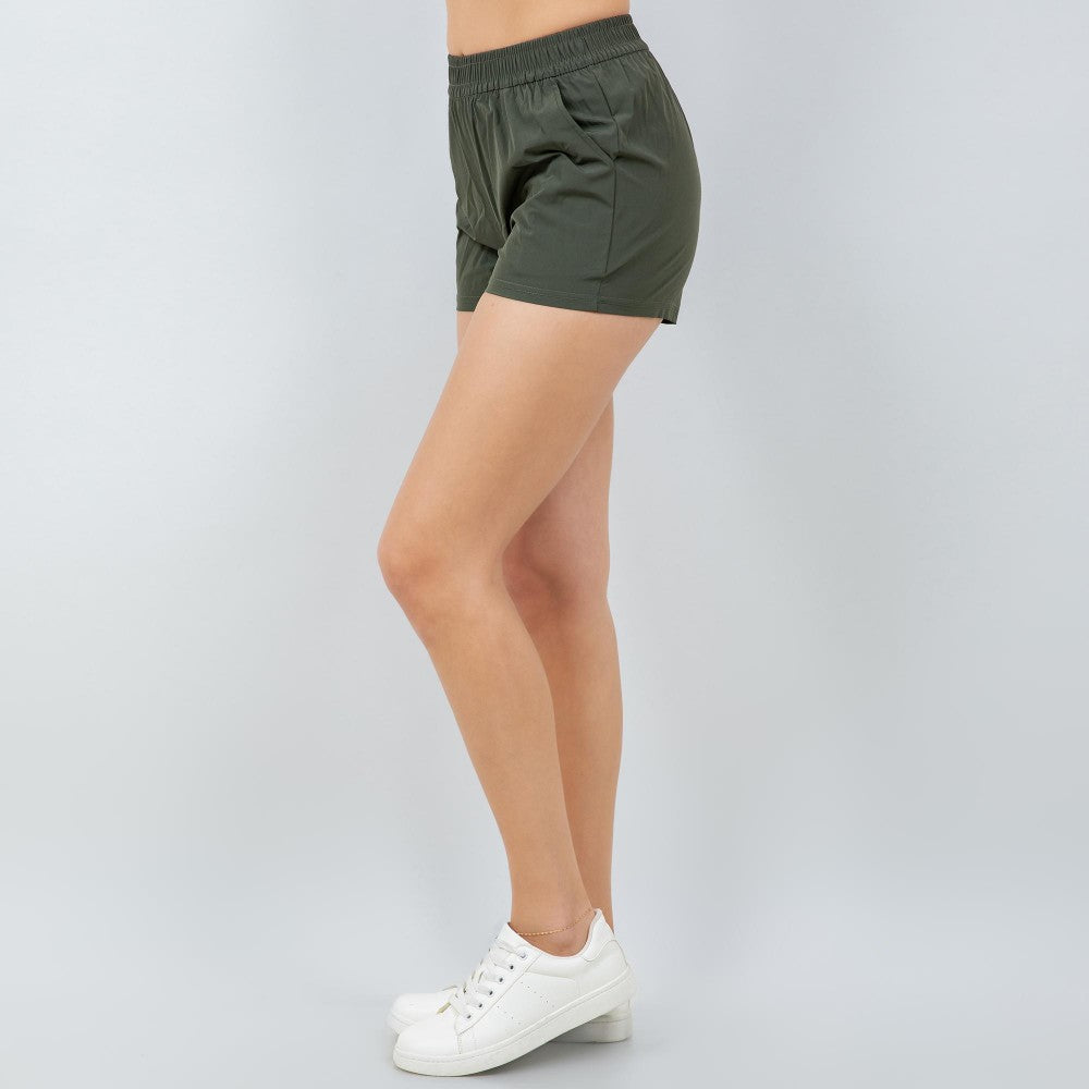 FINAL SALE - The Miranda Running Shorts - Olive