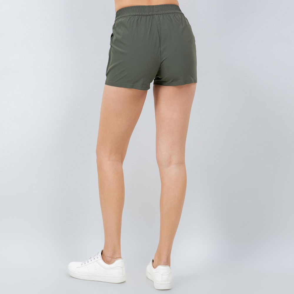FINAL SALE - The Miranda Running Shorts - Olive