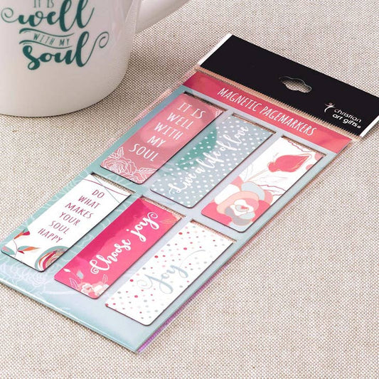 It Is Well with My Soul Magnetic Pagemarker Bookmarks Set