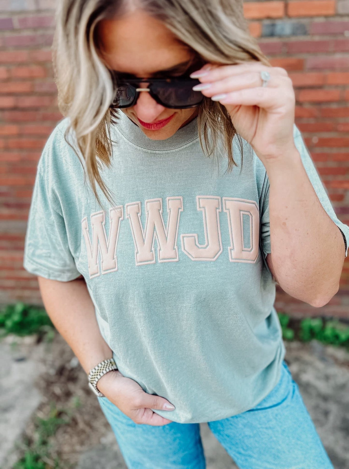 The WWJD Puff Ink Tee