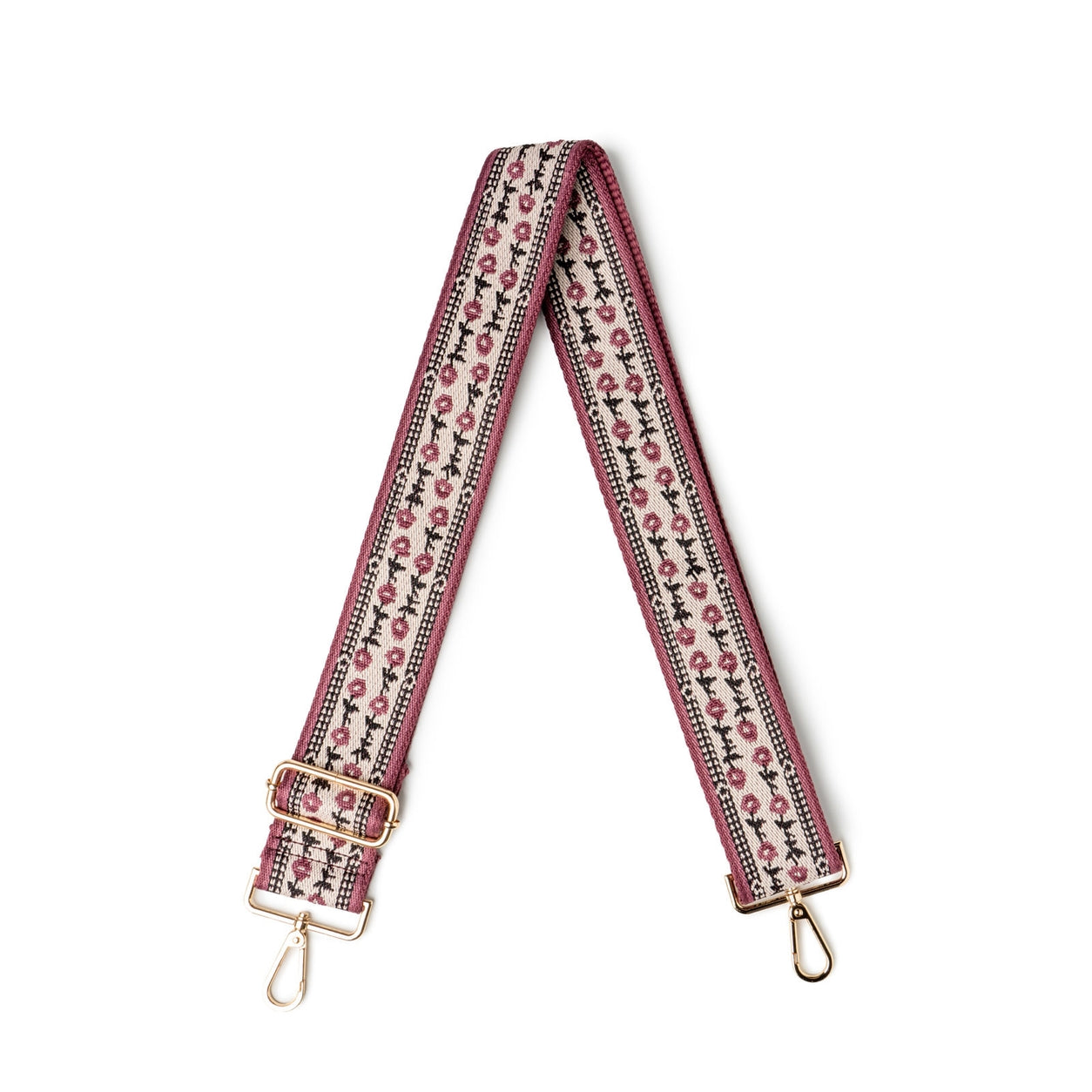 Kedzie Interchangeable Crossbody Guitar Straps - Wildflower Collection