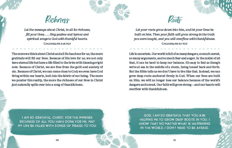 3-Minute Devotions For A Thankful Heart