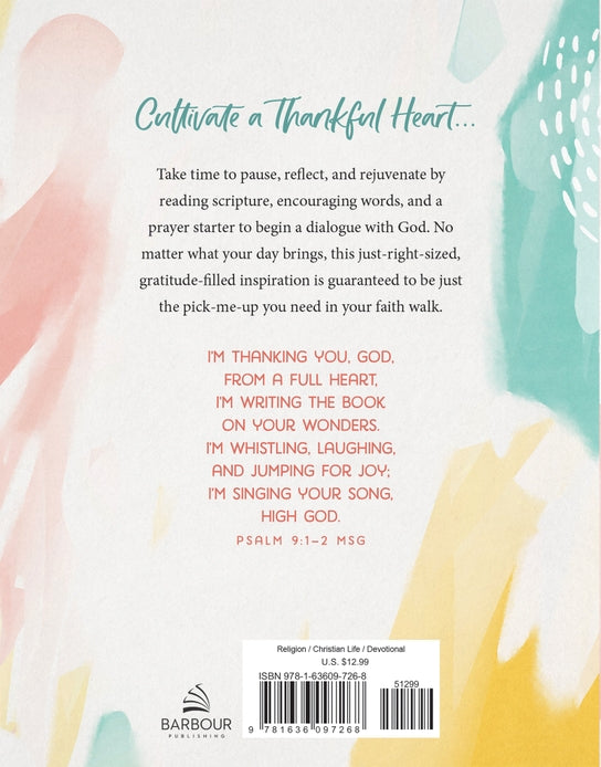 3-Minute Devotions For A Thankful Heart