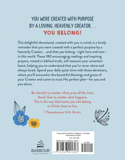 You Belong - Devotions & Prayers for a Teen Girl's Heart