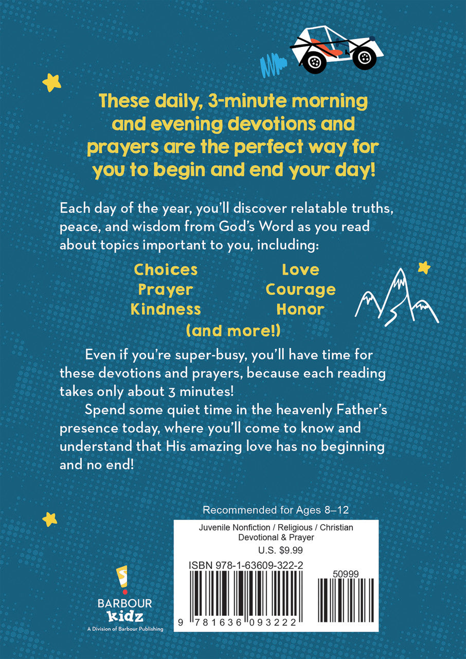 Daily Encouragement for Boys - 3 Minute Devotions & Prayers