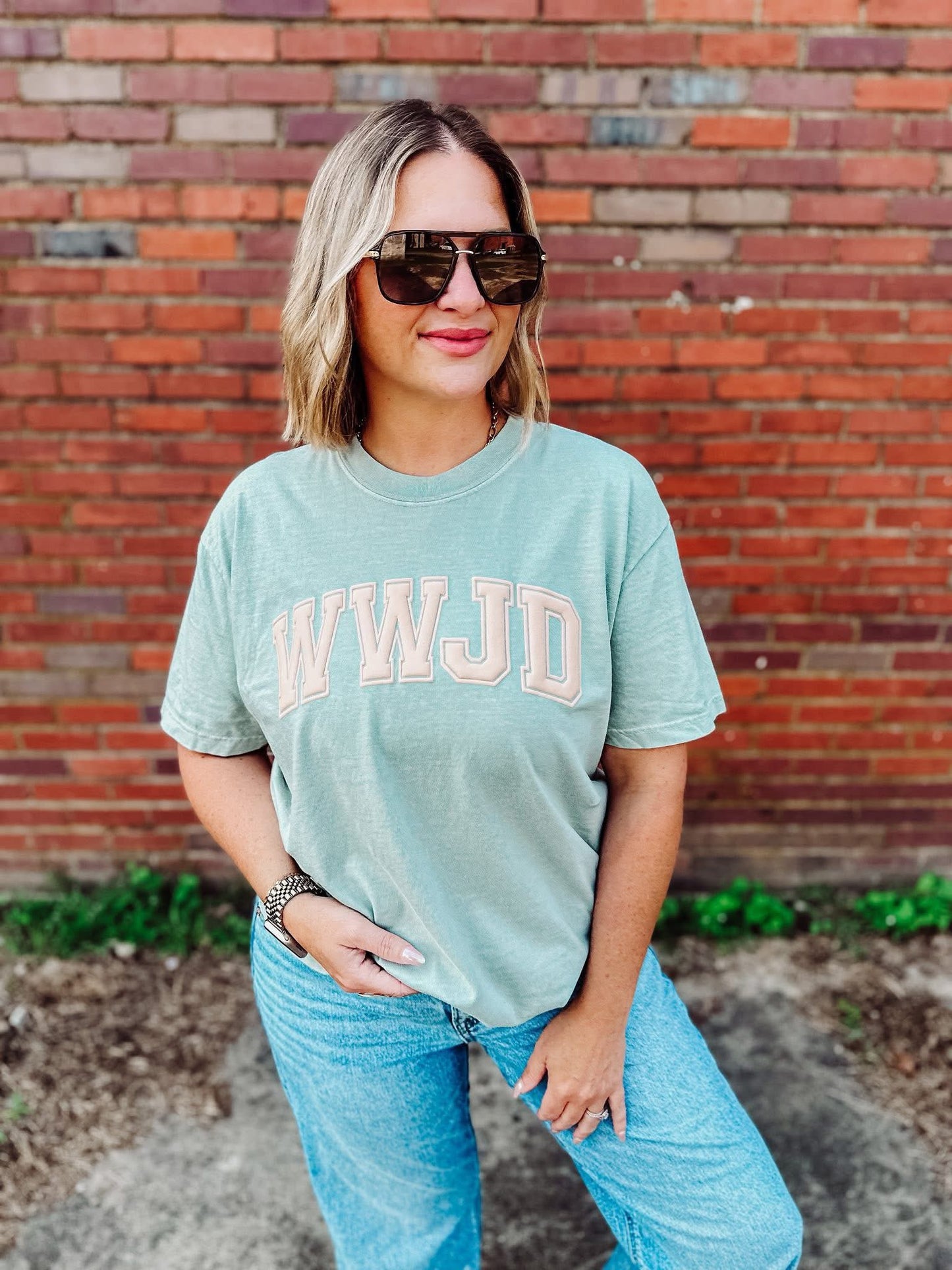 The WWJD Puff Ink Tee