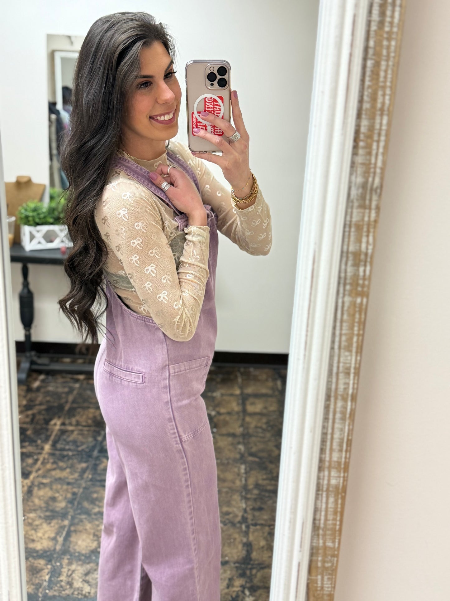 The Audri Jumpsuit - Violet