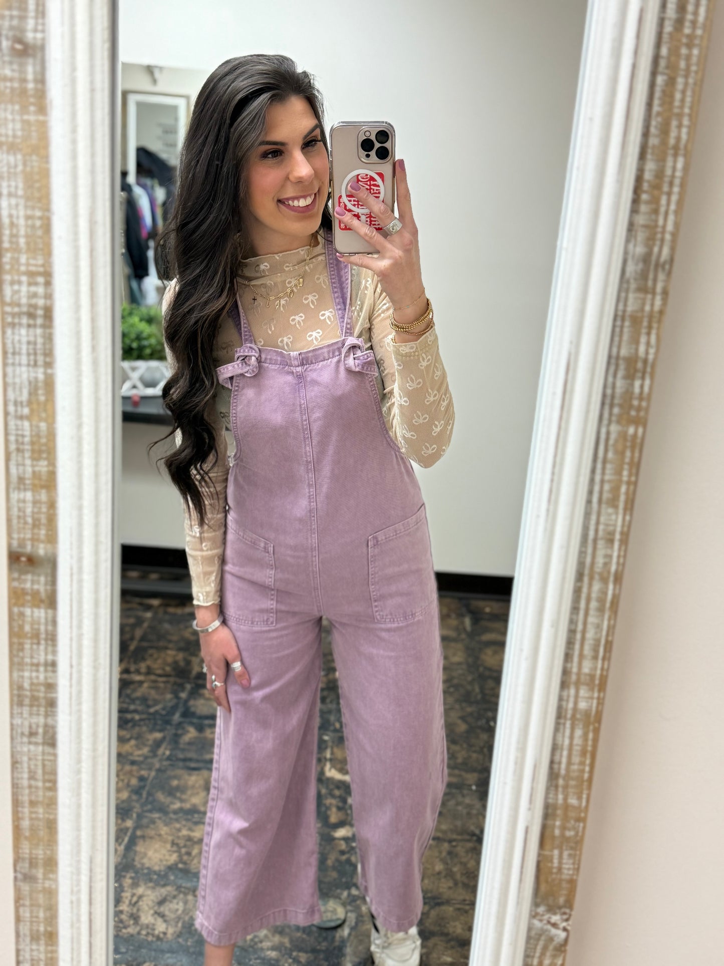 The Audri Jumpsuit - Violet