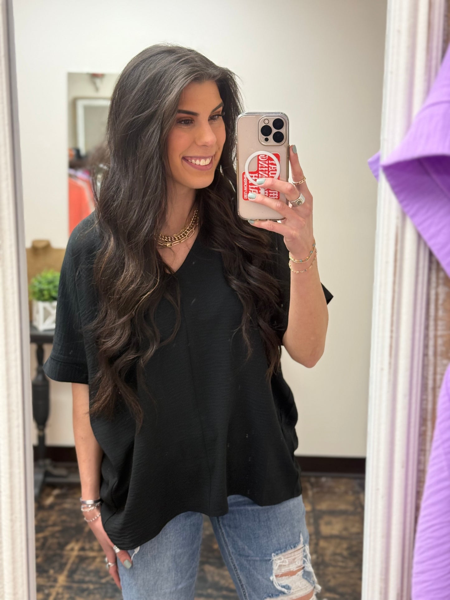 The Becca Top - Black