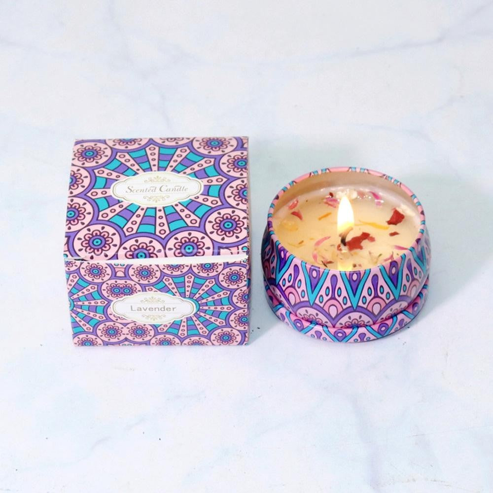 The Mandala Soy Candle - ASST SCENTS