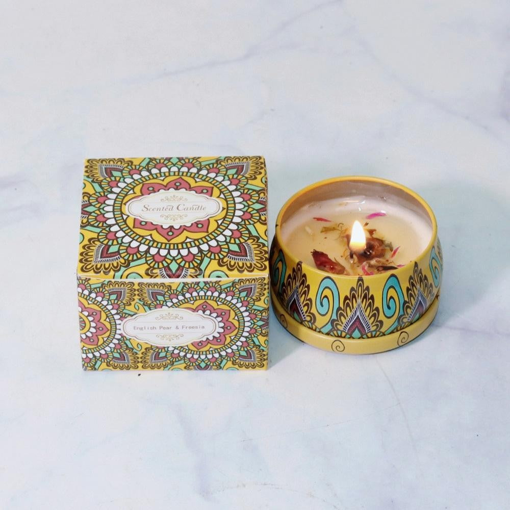 The Mandala Soy Candle - ASST SCENTS