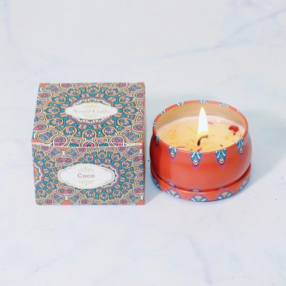The Mandala Soy Candle - ASST SCENTS