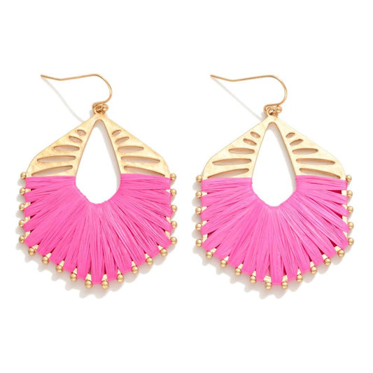 The Tavvy Earrings - Pink