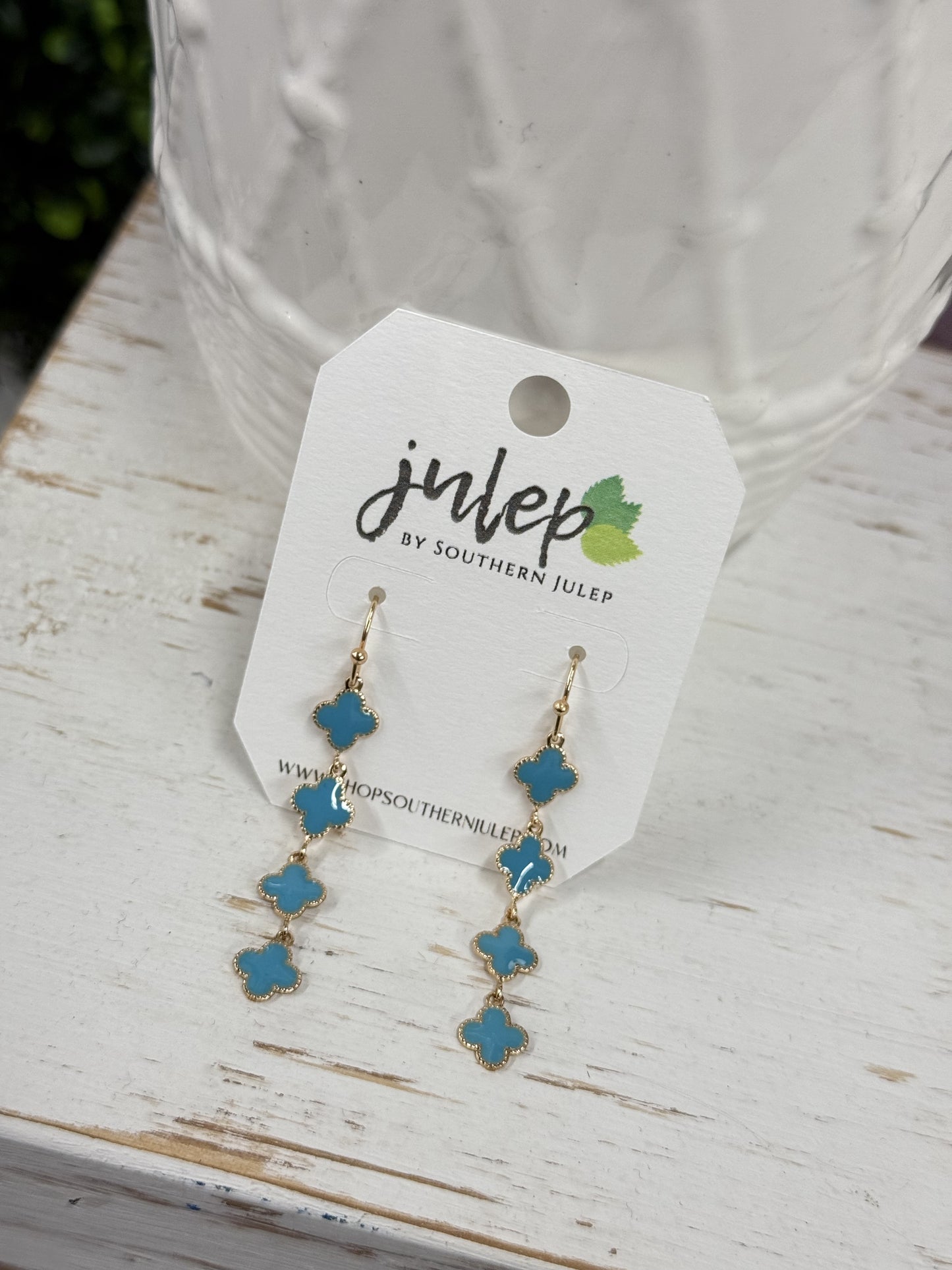 The Lina Earrings - Turquoise