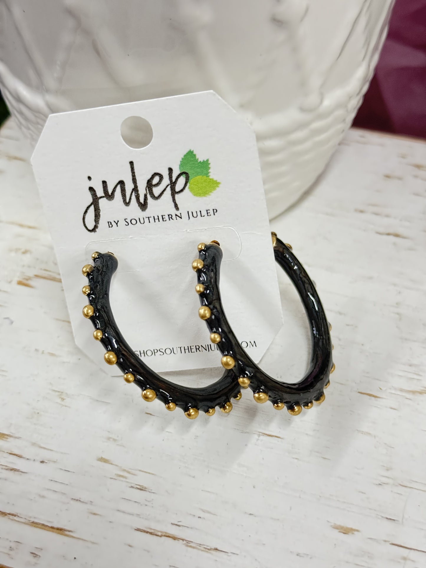 The Joslyn Earrings - Black