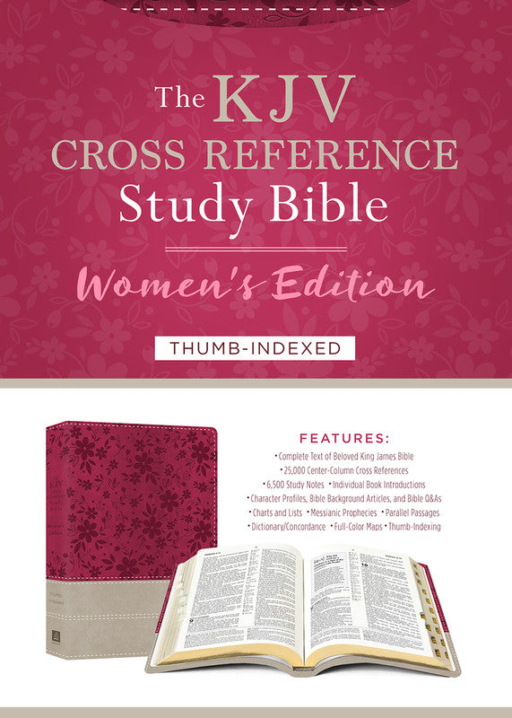 The KJV Cross Reference Study Bible - Women's Edition Indexed : Floral Berry