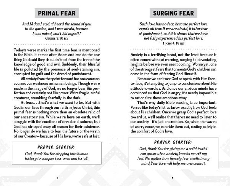 Devotions and Prayers for Managing Anxiety and Depression : For Teen Boys